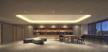 グランドオーク浦上テラス　スタディ&ワークスペース完成予想図