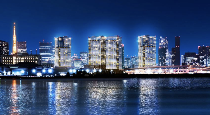 ファイル:シティタワーズ東京ベイ 外観（夜）.png
