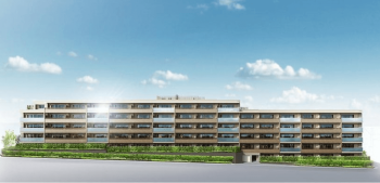 リーフィアレジデンス麻生五月台　外観完成予想図2