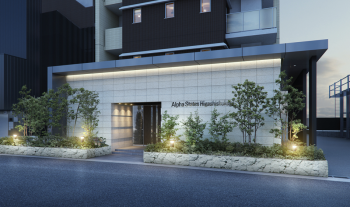 アルファステイツ東宿郷　エントランスアプローチ完成予想図