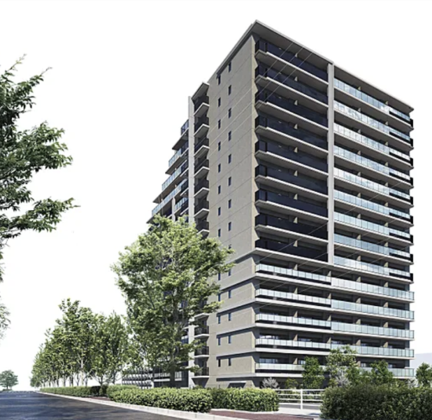 ファイル:ウエリス仙台長町南 外観完成予想図.png