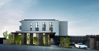 グランクレア昭和楽園町　外観完成予想図