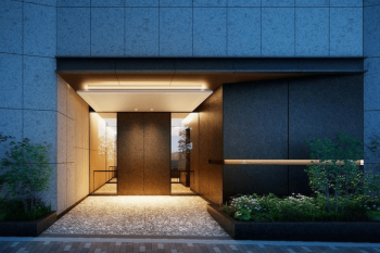 ザ・パークハウス 南麻布　エントエランスアプローチ完成予想図