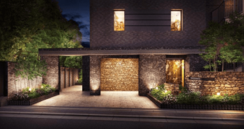 プレシス三鷹上連雀　エントランスアプローチ完成予想図