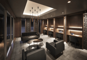 ポレスター橘通り　オーナーラウンジ完成予想図