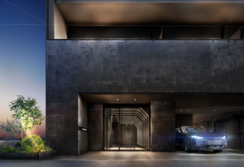 イノバス上前津　エントエランスアプローチ完成予想図