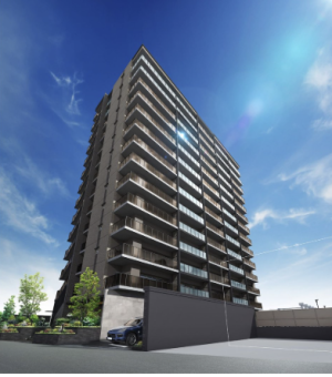 オーヴィジョン新山口スクエアガーデン　外観完成予想図2