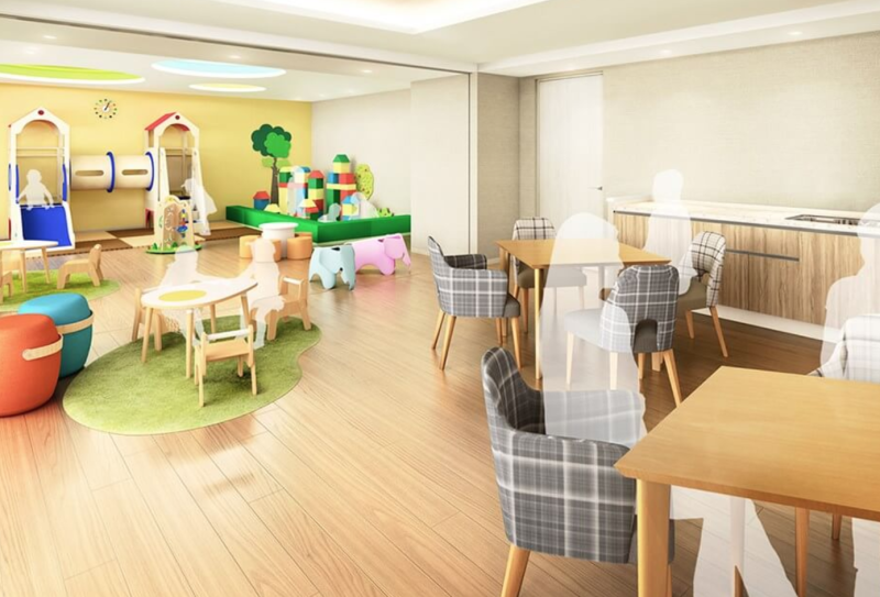 ファイル:ジオ福島野田 The Marks コミュニティールーム完成予想CG.png