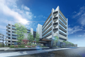 ジオ茨木中穂積　外観完成予想図