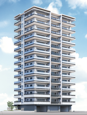 ドリームタワー木更津　外観完成予想CG