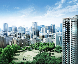 プラウドタワー梅田豊崎　外観完成予想図3