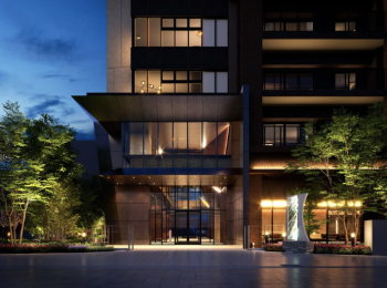 仙台 THE GRAND SKY　エントエランスアプローチ完成予想図