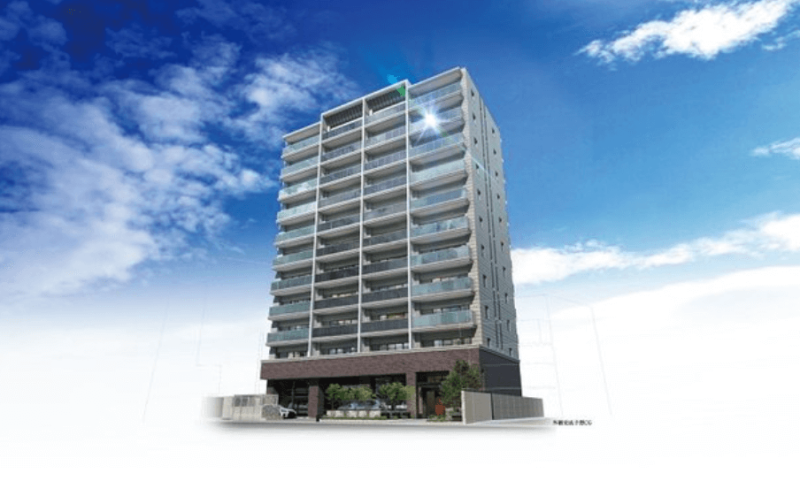 ファイル:アルビオ・ガーデン福山東町 外観完成予想図.png