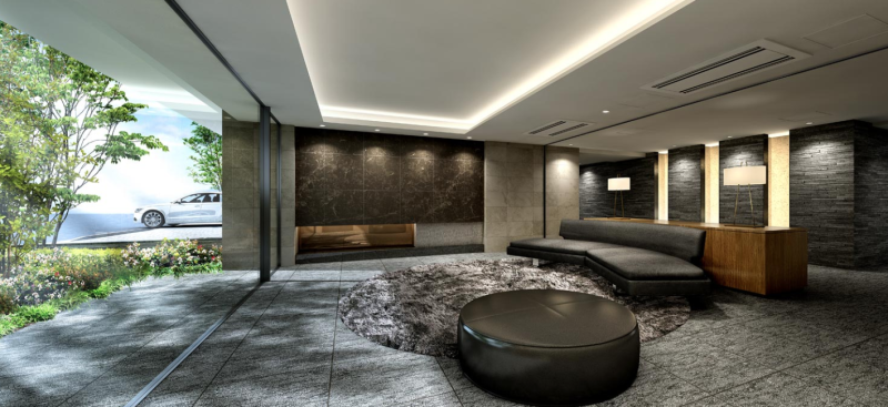 ファイル:アールブラン武蔵新田 ラウンジ完成予想CG.png