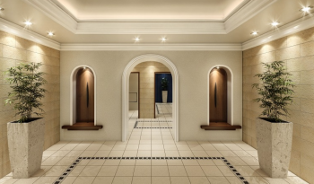 ウィングシャトー南風原津嘉山　エントランスホール完成予想CG