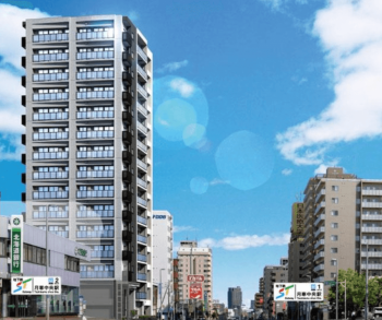 クレアホームズ月寒中央駅前　外観完成予想図