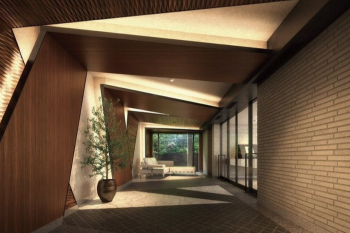 ザ・パークハウス 市川二丁目　エントランスホール完成予想CG