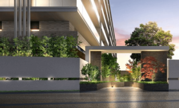 デュオヒルズ京都桂川　エントエランスアプローチ完成予想図