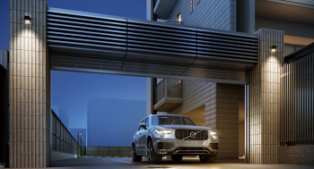 バンベール庄内通ザ・ガーデン　エントランスアプローチ 車寄せ完成予想CG