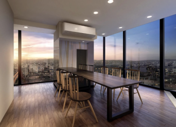 ルネ加須／ワンハンドレッド・レジデンス　パーティールーム完成予想CG