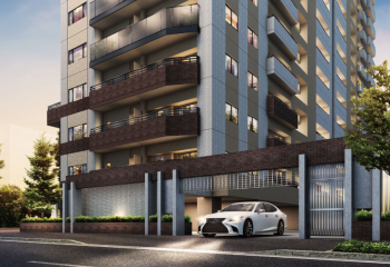 レーベン大通公園THE CENTRAL 外観完成予想CG 2