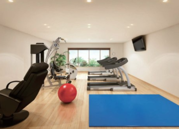 ヴェルディ若草町パームガーデン　フィットネスルーム完成予想CG