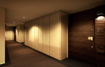 アトラス京都御所西　内廊下完成予想CG