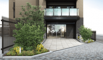 アンビシャス川越エントアンスアプローチ完成予想図