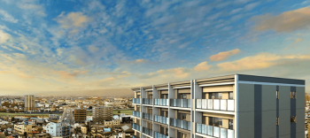 ウィザースレジデンス盛岡惣門テラス　外観完成予想図