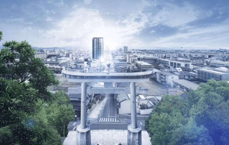 ファイル:クレヴィア長岡天神 周辺写真CG合成.png