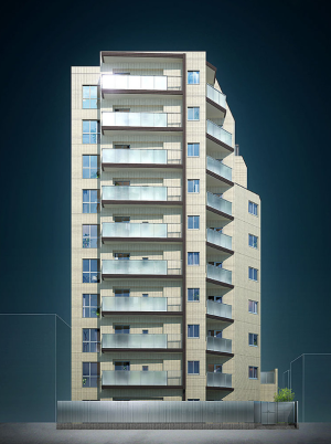 サンウッド阿佐ヶ谷　外観完成予想図