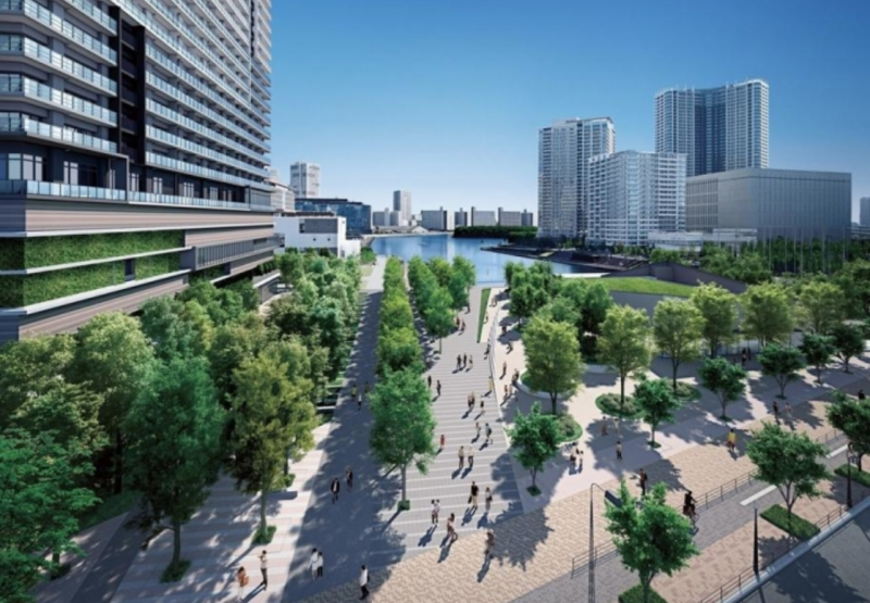 ファイル:ブランズタワー豊洲 プロムナード完成予想CG.png