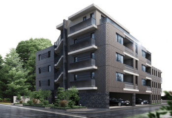 プレシス三鷹上連雀　外観完成予想図