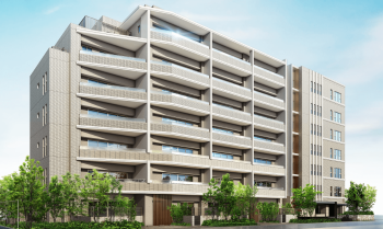 ライオンズ平尾サーパスレジデンス　外観完成予想CG