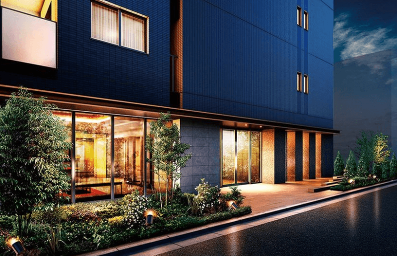 ファイル:リビオレゾン練馬中村橋ステーションプレミア エントランスアプローチ完成予想図.png