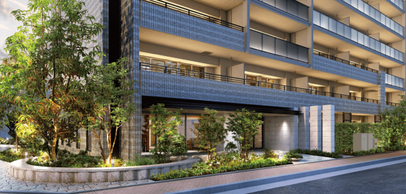 ファイル:ローレルコート西宮甲子園 エントエランスアプローチ完成予想図.png