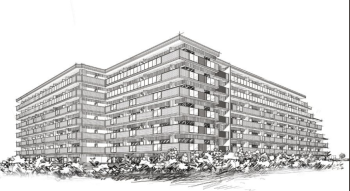 （仮称）パデシオン京都小倉プロジェクト　外観完成予想イメージ