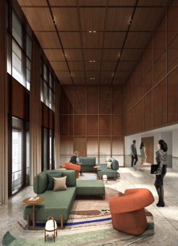 WORLD TOWER RESIDENCE　インナーテラス完成予想図