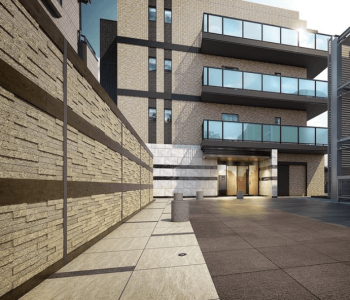 サンクレイドル清瀬II　エントエランスアプローチ完成予想図