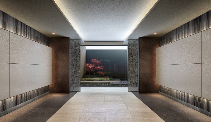 ファイル:シャリエ守山吉身 エントランスホール完成予想図.png