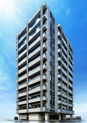 デュオヒルズ円山表参道　外観完成予想図