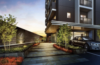 プレミアシティ多治見　エントランスアプローチ完成予想図