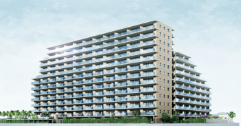 ルピアグランデ柏　外観完成予想CG１