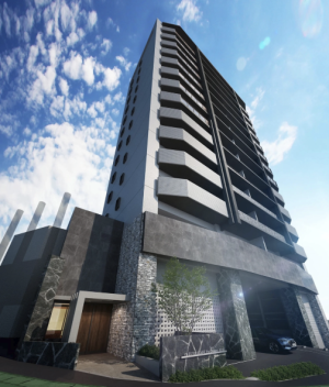 ワイズエステムコート The Okinawa 県庁前　外観完成予想図