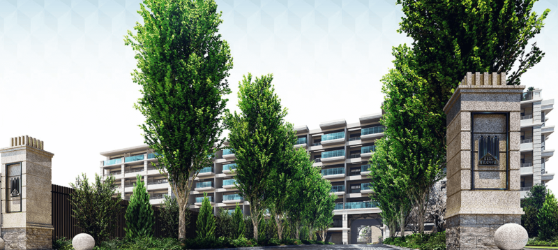 ファイル:ヴェレーナシティ横浜根岸ザ・フロント 外観・エントランスアプローチ完成予想CG.png