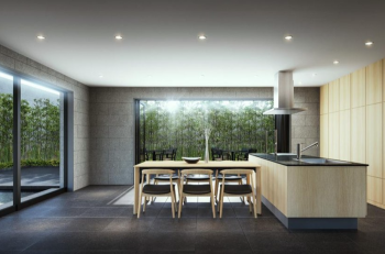 アソシア小笹翠景　キッチンスタジオ完成予想図