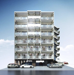 ウィングシャトー寄宮ブルーム　外観完成予想図2