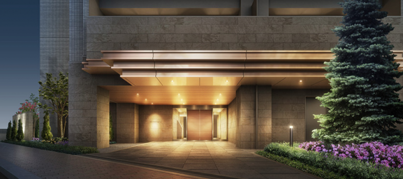 ファイル:ブランズ琴似中央 エントランスアプローチ完成予想CG.png