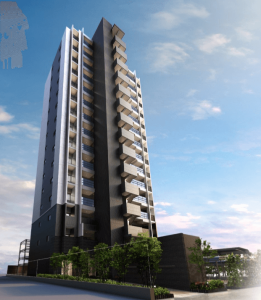 ファイル:プレサンス ロジェ 大正レジデンス 外観完成予想図.png