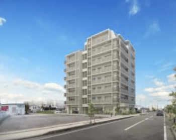 ベアーズコート桑江タウンリゾート　外観完成予想図